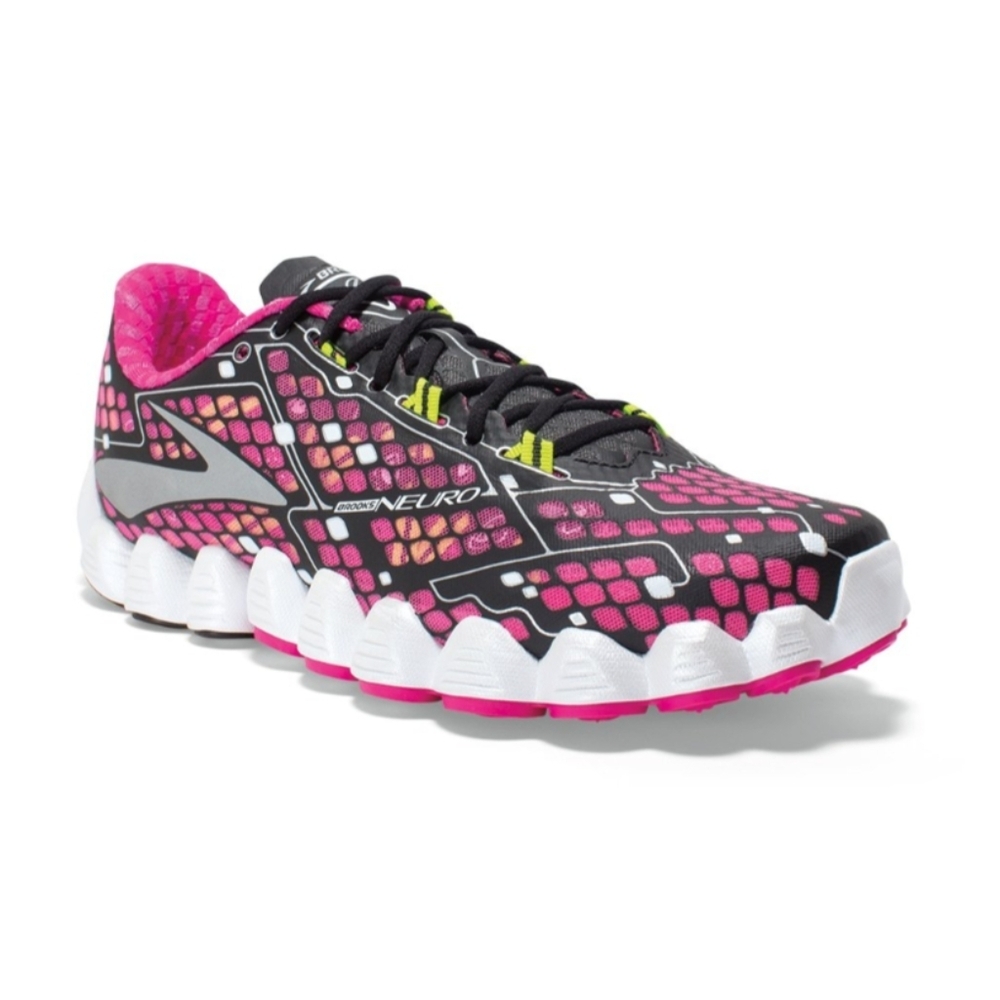 Brooks Neuro Running Pink Shoes women's size 8